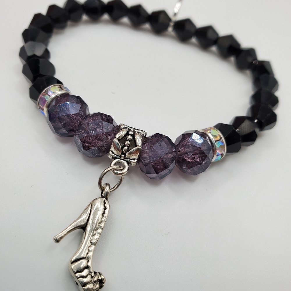High heel bracelet